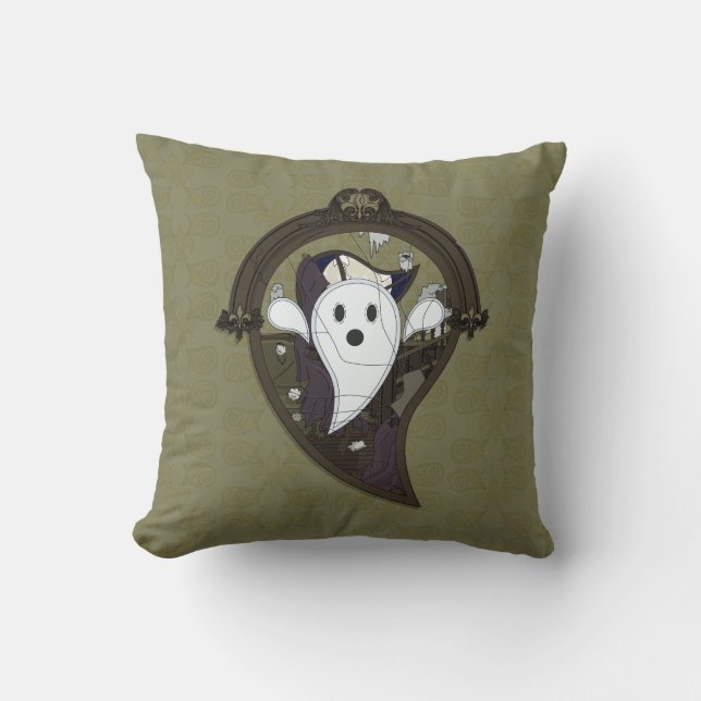Ooh the Ghost Pillow (Front)