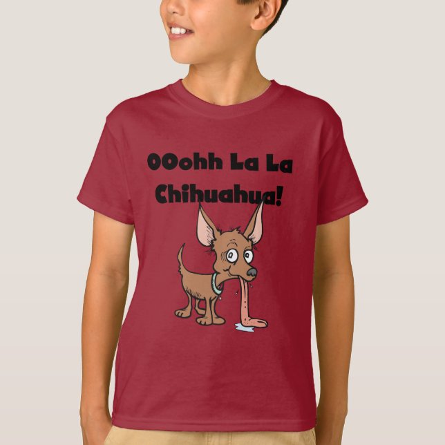 Oohhh La La Chihuahua T-shirts and Gifts (Front)
