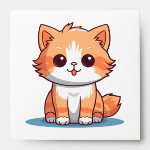 ool Cat Vinyl Sticker   Aesthetic Decal for Laptop Envelope