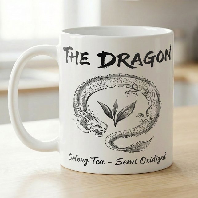 Oolong Dragon Tea Recipe Semi Oxidized  Coffee Mug (Creator Uploaded)