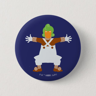 Oompa Loompa Arms Out 6 Cm Round Badge