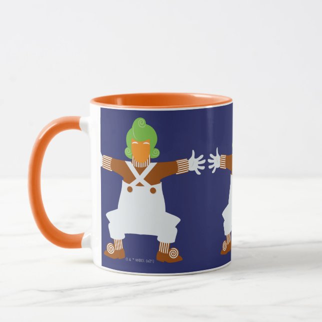 Oompa Loompa Arms Out Mug (Left)