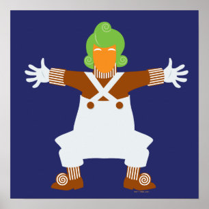 Oompa Loompa Arms Out Poster
