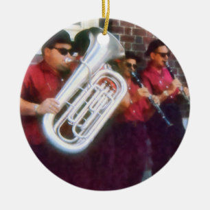 Oompah Band Ceramic Tree Decoration