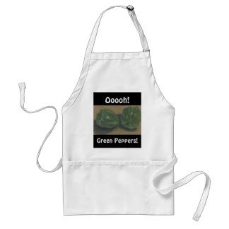 Ooooh!, Green Peppers! Standard Apron