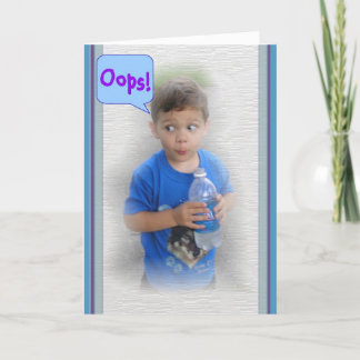 Oooops! Card