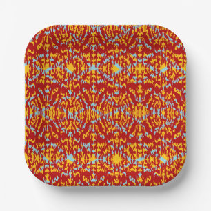 OoOrgAnNik Red Paper Plate
