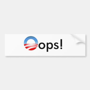Oops! Bumper Sticker