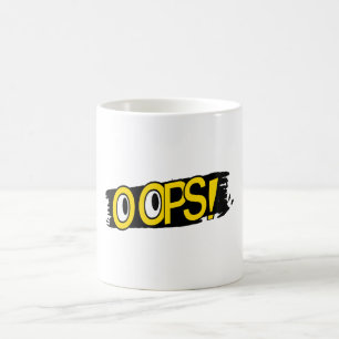 Oops coffee mug