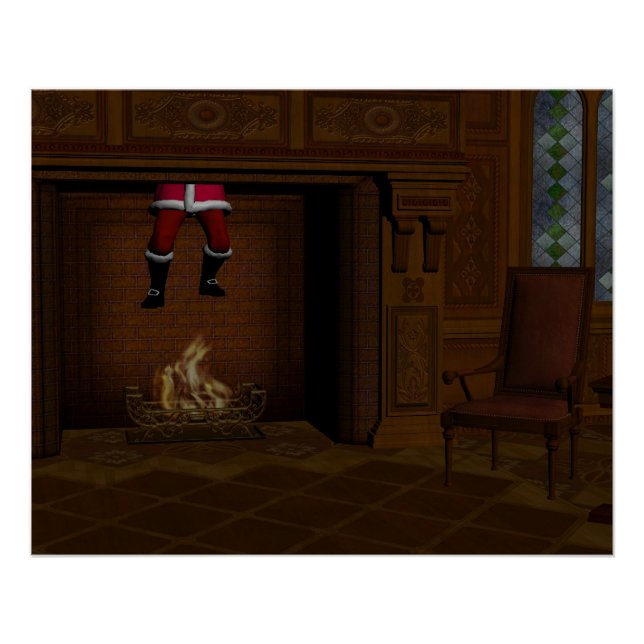 Oops - Hot Surprise For Santa Claus Poster (Front)