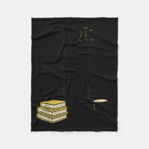 Oops I Bought Another Book, Funny Book Lover  Fleece Blanket