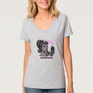 Oops I Bought Another Lipstick | Feminine Design T-Shirt