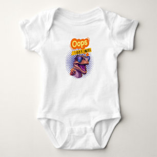 OOPS I DIDI IT AGAIN DINOSAUR BABY BODYSUIT