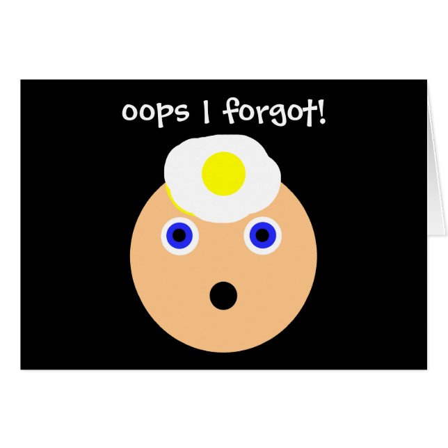 oops!  I forgot! (Front Horizontal)