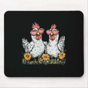 Oops I Got Another Chicken, Funny Farm Animal  Mouse Pad