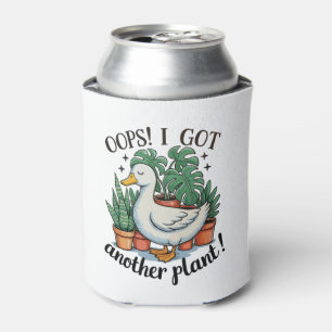 Oops I Got Another Plant Goose Funny Gardening Can Cooler