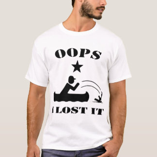 Oops I Lost It #USAPatriotGraphics ©WhiteTigerLLC T-Shirt