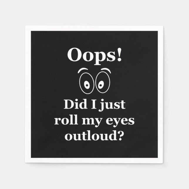 Oops! Napkin (Front)