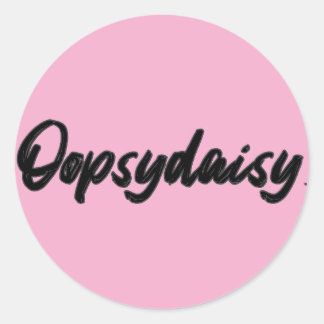 Oopsydaisy sticker