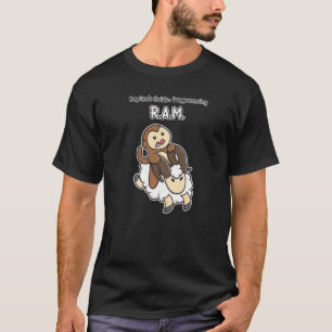 Ooptees Guide Programming Ram With Ooptee Monkey T-Shirt