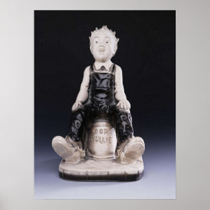 Oor Wullie Rare 1960 Plaster Figure Print