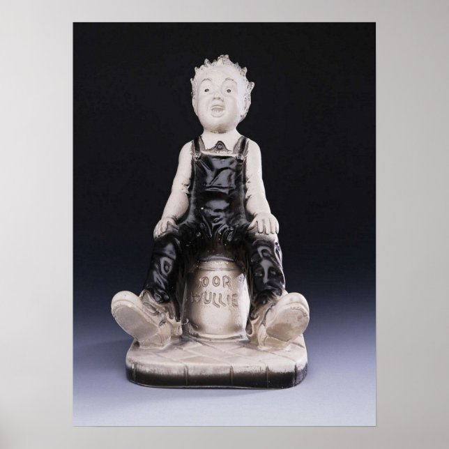 Oor Wullie Rare 1960 Plaster Figure Print (Front)