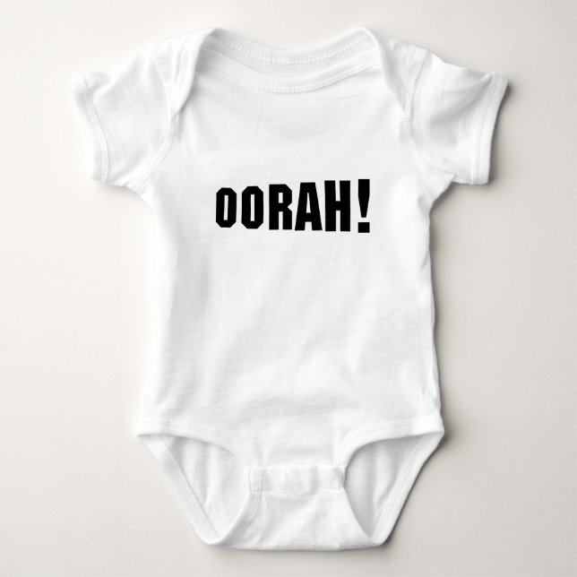 OORAH! BABY BODYSUIT (Front)