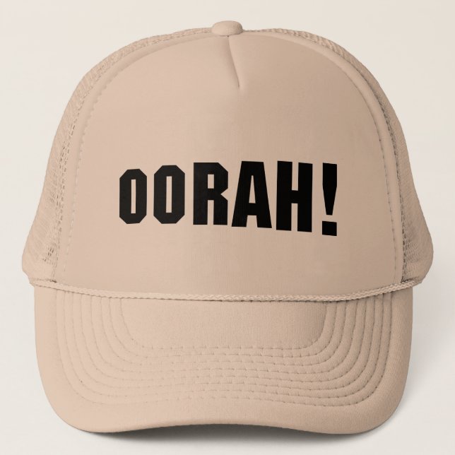 OORAH! TRUCKER HAT (Front)