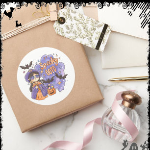 OOTD ExDesigner Halloween Classic Round Sticker
