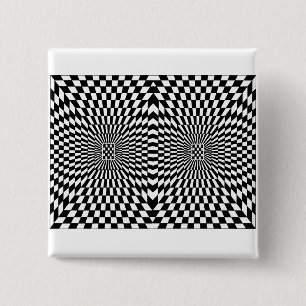 OP -Art #6  at Emporio Moffa 15 Cm Square Badge