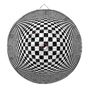 Op Art Challenge Dartboard