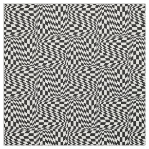 Op Art Checks Fabric