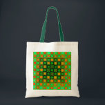 Op Art Green Budget Bag<br><div class="desc">Made to match our fab Op Art green keds, but works quite well on its own. This is a template so you can put it on any style bag or tote. See more of our matching bags, totes & Keds at: www.zazzle.com/INTHEPRESENT*</div>