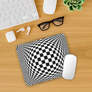 Op Art Mouse Pad
