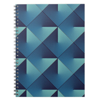 Op Art Rhombuses: Stylish Notebook