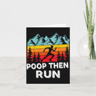Op Then Run Funny Running Quotes For Marathon Runn Card