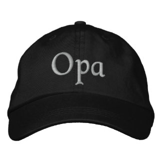 Opa Embroidered Cap