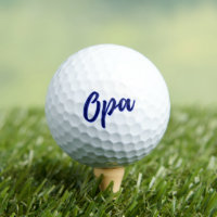 Opa - German Grandpa Golf Balls