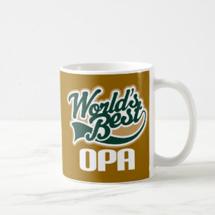 Opa Grandpa Father's Day Gift (World's Best) Coffee Mug