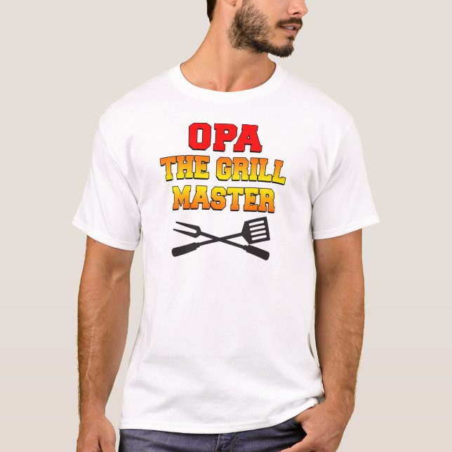 Opa Grill Master T-Shirt (Front)