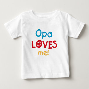 Opa Loves Me T-shirts and Gifts
