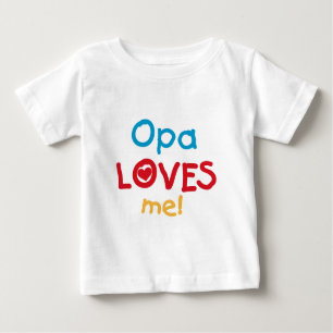 Opa Loves Me T-shirts and Gifts
