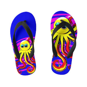 Opa the Octopus Designer Kid's Jandals