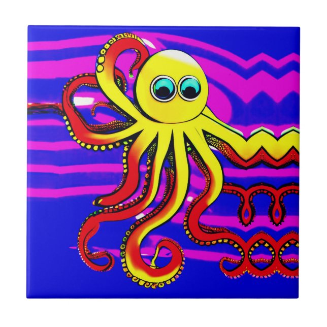 Opa the Octopus Tile (Front)