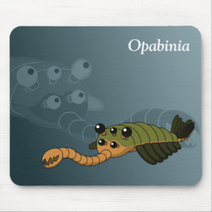 Opabinia- Prehistoric Animal Mouse Pad