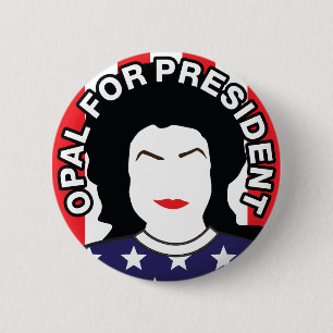 OPAL 6 CM ROUND BADGE