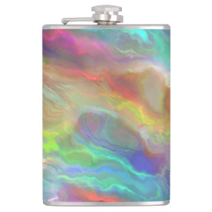 Opal Agate Hip Flask