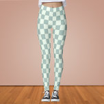 Opal and Honeydew Chequerboard Leggings<br><div class="desc">Opal and Honeydew Chequerboard</div>