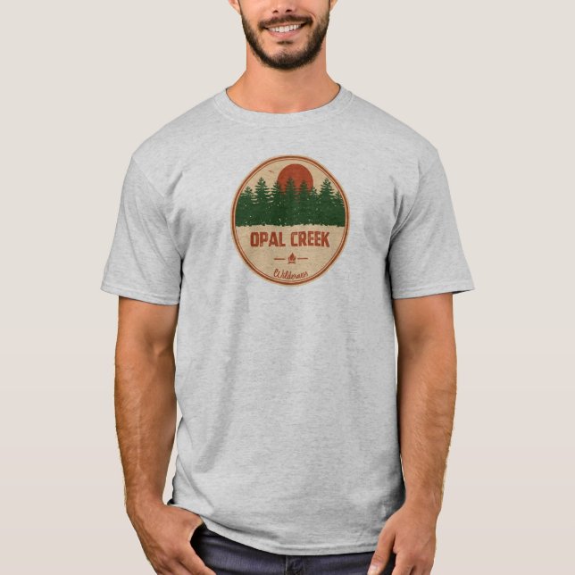 Opal Creek Wilderness Oregon T-Shirt (Front)