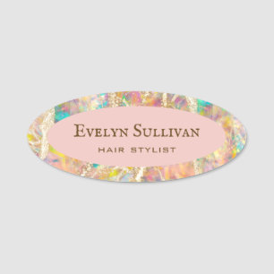 Opal Design Name Tag